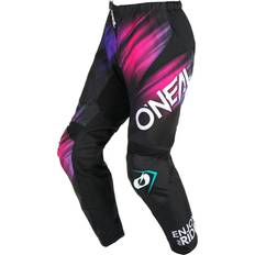 Motorradhosen O'Neal Element Voltage schwarz/pinke Motocross Hose, schwarz-pink, Größe Damen