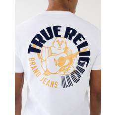 True Religion Tops True Religion Men's Buddha Logo Crew White