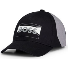 Hugo Boss Men Accessories Hugo Boss Men's Contrasting Cap Black Black