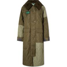 Barbour Women Jackets Barbour x GANNI Burghley Quilted Shell Coat