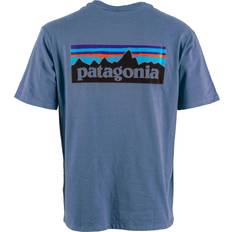Patagonia T-Shirts & Tanktops Patagonia P6 Logo Men's Responsibili Tee Utility Blue