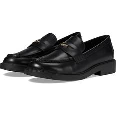 Dame Lave sko Michael Kors MK Eden Leather Loafer Black IT