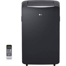 LG LP1417SHR 14000 BTU Cooling 12000 BTU Heating Portable Air Conditioner Black Climate Control Air Conditioners Portable Air Conditioners Black