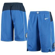 Pants & Shorts Nike Youth Blue Dallas Mavericks 2020/21 Swingman Shorts Icon Edition