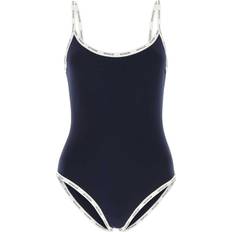 Moncler Swimwear Moncler Woman Midnight Blue Stretch Nylon Swimsuit