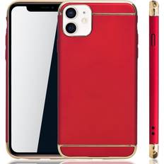 Stoßschutz König Design Apple iphone 12 mini hülle case handy cover schutz tasche schutzhülle bumper rot