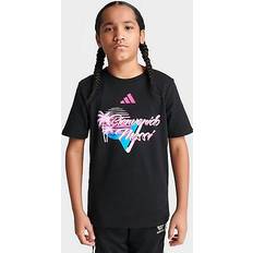 Children's Clothing adidas Kids' Messi Bienvenido T-Shirt Black