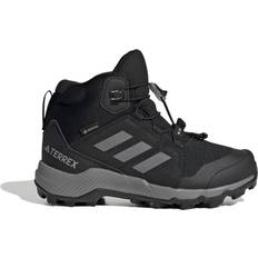 Adidas 28 Barnesko adidas Kids's Terrex Mid Gore-Tex Hiking Shoes - Core Black/Grey Three/Core Black