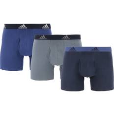 Adidas Men's Underwear adidas Men's Performance Stretch Cotton Boxers, 3-Pack