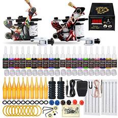 World Famous Tattoo Ink - 12 Primary Color Tattoo Kit #3 - Professional  Tattoo Ink in Color Assortment, Includes White Tattoo Ink - Skin-Safe
