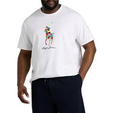 Polo Ralph Lauren Men T-shirts Polo Ralph Lauren Big & Tall Mosaic Big T-Shirt White white
