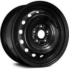 15" Car Rims Steel Wheel - Black - 16 Inch 5 Lug 15 Hole 114mm Bolt Pattern 2006 2011