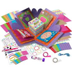 Creative Kids Crafts Creative Kids Card Explosion Arts and Crafts Box- Complete Card Making for Girls Birthday Gift Box to Tween DIY Cards Stationary Set – Make Your Own Card Crafts for Boys and Girls Age 6