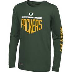 Outerstuff T-shirts Outerstuff Men's Green Green Bay Packers Impact Long Sleeve T-Shirt