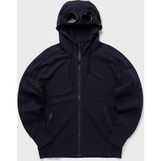 C.P. Company DIAGONAL RAISED FLEECE SWEATSHIRTS HOODED OPEN blue male Hoodies Zippers now available at BSTN in
