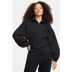 Outerwear Nike Sportswear Women's Tech Fleece Loose Full-Zip Track Jacket, XS, Black