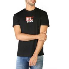 Diesel Klær Diesel Slim Fit Logo Applique T-skjorte Black