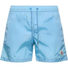 Moncler Swimwear Moncler Blue Patch Swim Shorts