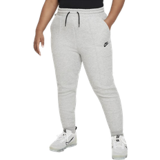 Pants Nike Girl's Sportswear Tech Fleece Joggers - Dark Gray Heather/Black/Black