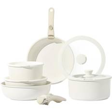 Carote Non-stick Cookware Set with lid 11 Parts