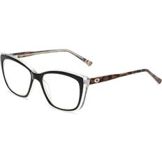 Leopard Glasses & Reading Glasses Square in Black Leopard by Foster Grant Gloria Multi Focus Blue 1.75 Black Leopard