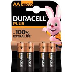 Duracell Akkus - Einwegbatterien Batterien & Akkus Duracell AA Plus 4-pack