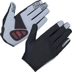 Velourleder Accessoires Gripgrab Shark Padded Full Finger Summer Gloves - Black