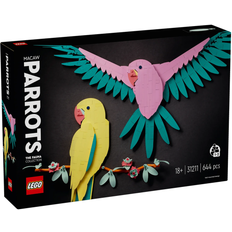 Animals Lego Lego Art The Fauna Collection Macaw Parrots 31211