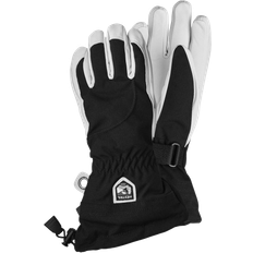 Hestra heli Hestra Heli Female 5-finger Ski Gloves - Black/Off-White
