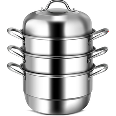Cookware 3 Tier Pot Saucepot Steamer