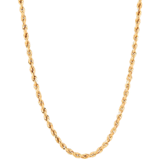 Jewelry on sale Kay Hollow Rope Chain Necklace - Gold