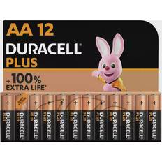 Aa duracell batterier Duracell AA Plus 12-pack