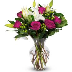 Lily Flowers Birthday Flowers, Flowers for Weddings Pink Elegance Cut Flowers, Small Bouquet 1