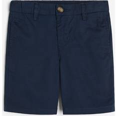 H&M Cotton Chino Shorts - Marineblau (1122706001)