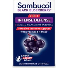 Sambucol Black Elderberry 5-IN-1 Intense Defense Softgels 24
