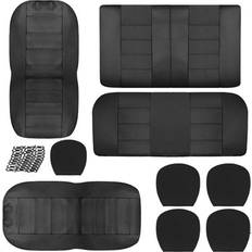 Car Interior iMounTEK 9-Piece Universal Car Seat Cover Set