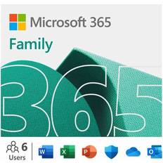 Office Software Microsoft 365 Family Subscription 1 Year