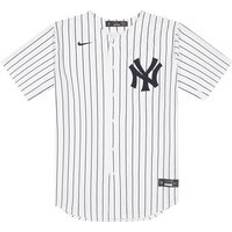 New York Yankees Game Jerseys Nike Yankees Pinstripe Team Jersey White