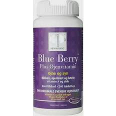 A-vitaminer Vitaminer & Mineraler New Nordic Blue Berry 10mg 240 st
