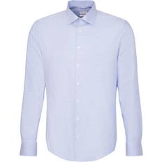 Seide Bekleidung Seidensticker Business Shirt Regular Long Sleeve Kentcollar Uni Herr Långärmade Skjortor