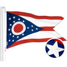 G128 Ohio State Flag 36x60"