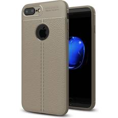 Grau Stoßschutz König Design Apple iphone 7 plus hülle case handy cover schutz tasche schutzhülle bumper grau