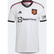 Adidas Manchester United FC Game Jerseys adidas 2022-23 Manchester United Away Jersey White