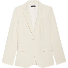 Theory Essential Admiral Crepe Blazer - Rice