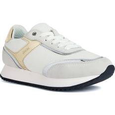 Geox Shoes Geox Donna Leather-Trim Sneaker