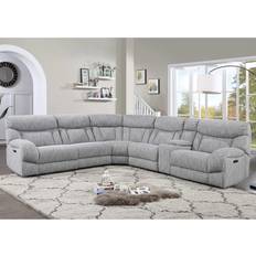 City Dual-Power Reclining Sectional