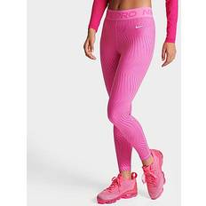 Nike Tights Nike Women's Pro Dri-FIT Mid-Rise Printed Leggings Alchemy Pink/Playful Pink/White