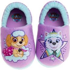 Children's Shoes Nickelodeon Paw Patrol Everest and Skye Girls Dual Sizes Slippers Purple 5-6