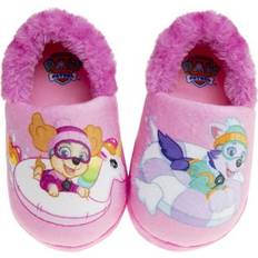 Children's Shoes Nickelodeon Paw Patrol Everest and Skye Girls Dual Sizes Slippers Pink 7-8