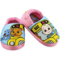 Children's Shoes Cocomelon Toddlers Girls Female Plush Closed Aline Slippers Pink CH90157H